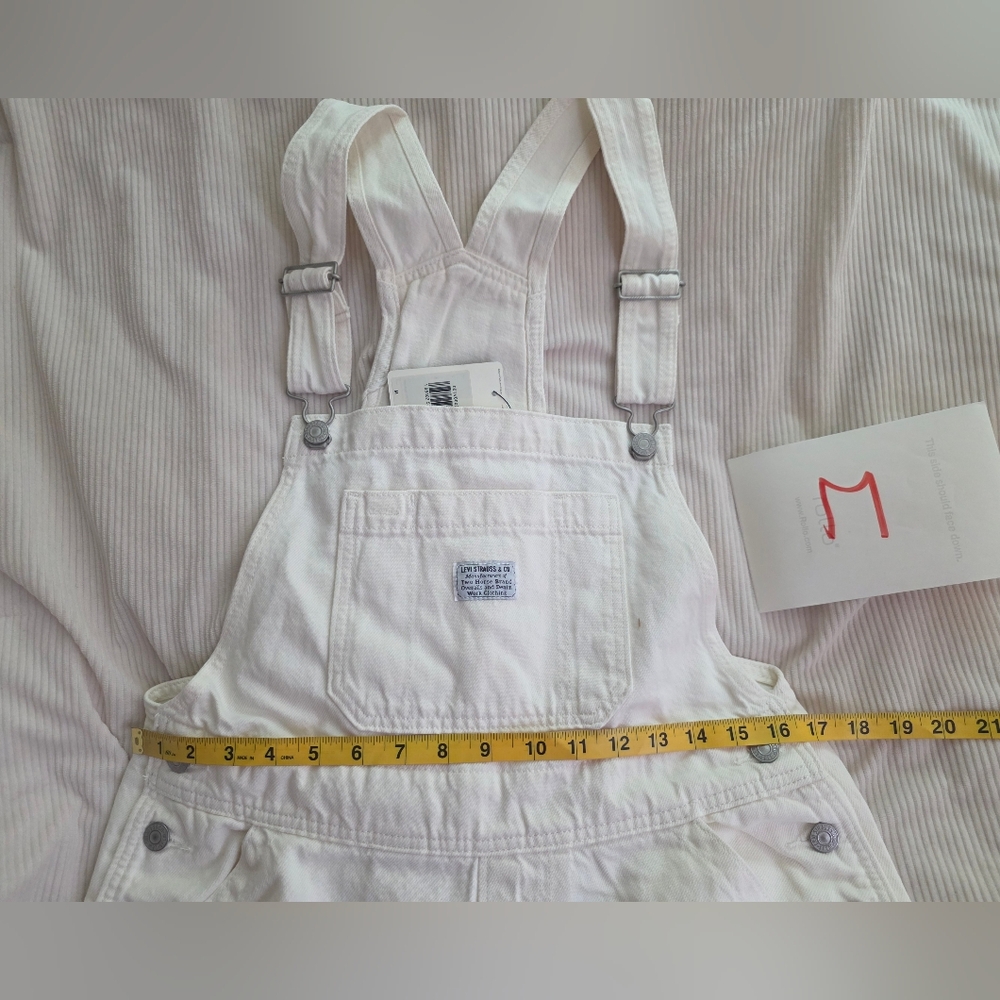 Levi's XL Overall - Jumpsuit True Slip / Off White Nwt - Picture 13 of 16